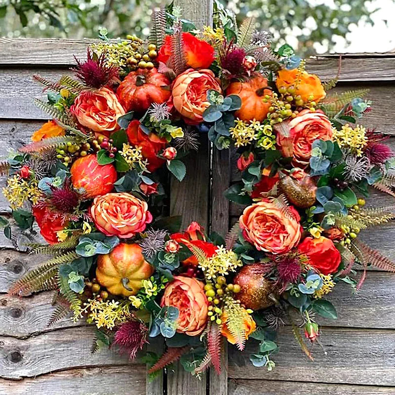 AutumnAura | Plantes artificielles en forme de couronn
