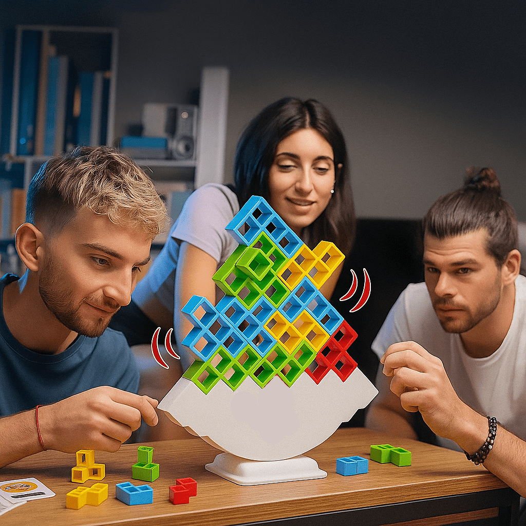 Jeux de logique amusants : jouets éducatifs d'équilibre pour enfants, avec 60 billes colorées. Idéal dès 3 ans, pour 1 à 4 joueu - 2 - Jeux - Jouets Jeux de logique amusants : jouets éducatifs d'équilibre pour enfants, avec 60 billes colorées. Idéal dès 3 ans, pour 1 à 4 joueu - 2 - Jeux - Jouets