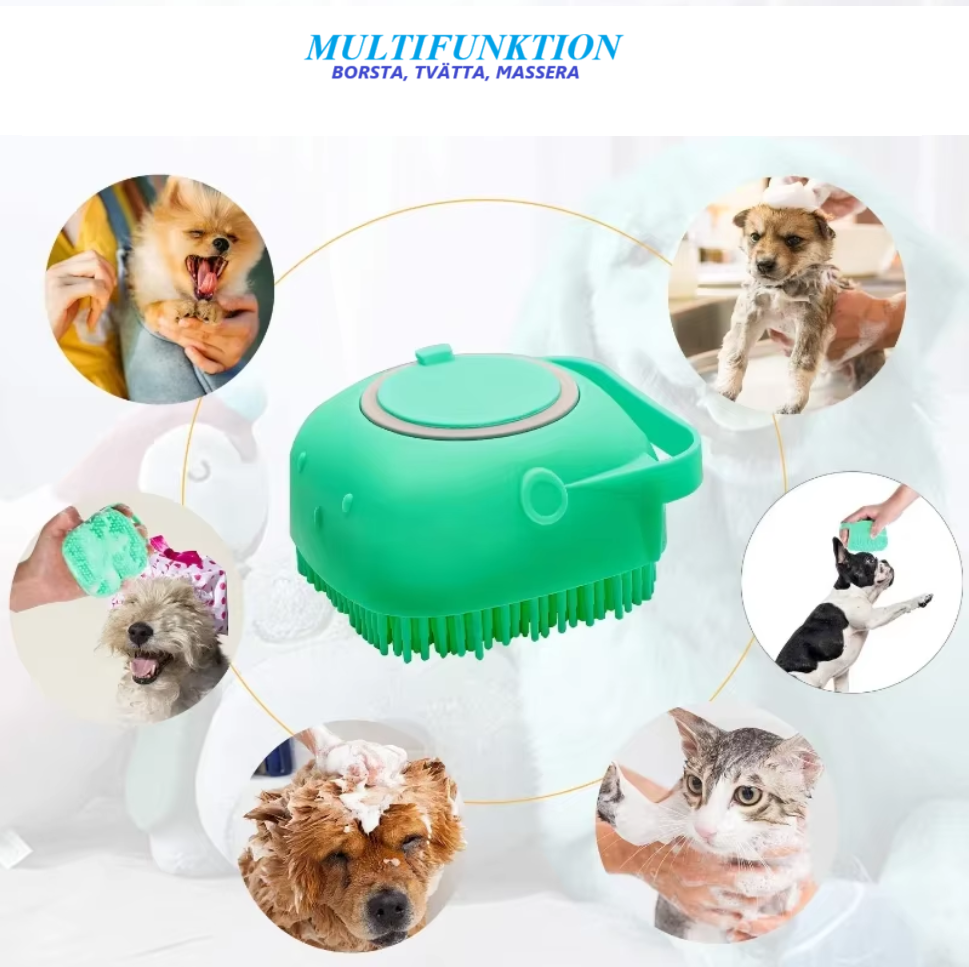 Brosse de Lavage pour Chiens – Pour une expérience de bain relaxante