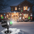 LUMIPROJ – Projecteur de lumières de Noël extérieur avec 16 motifs de fête