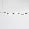Suspension LED au design moderne en lignes ondulées – WaveGlow