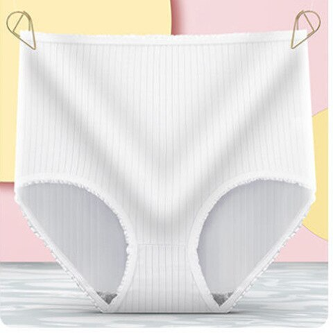 Sous-vêtements Imperméables Taille Haute – Camille (pack de 8)
