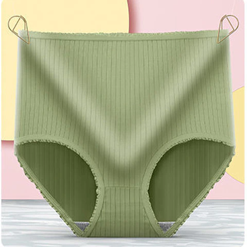 Sous-vêtements Imperméables Taille Haute – Camille (pack de 8)