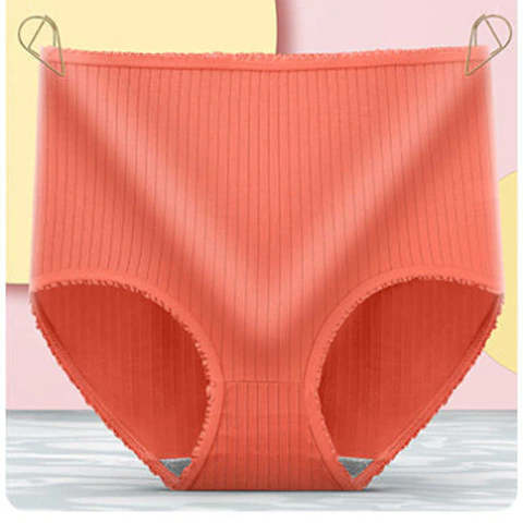 Sous-vêtements Imperméables Taille Haute – Camille (pack de 8)