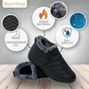 WarmStep | Intérieur en peluche super doux qui enveloppe vos pieds d'une étreinte chaleureuse