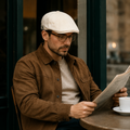 Béret Élegant Ajustable pour Hommes – Mélange de Laine, Design Intemporel, Plusieurs Couleurs