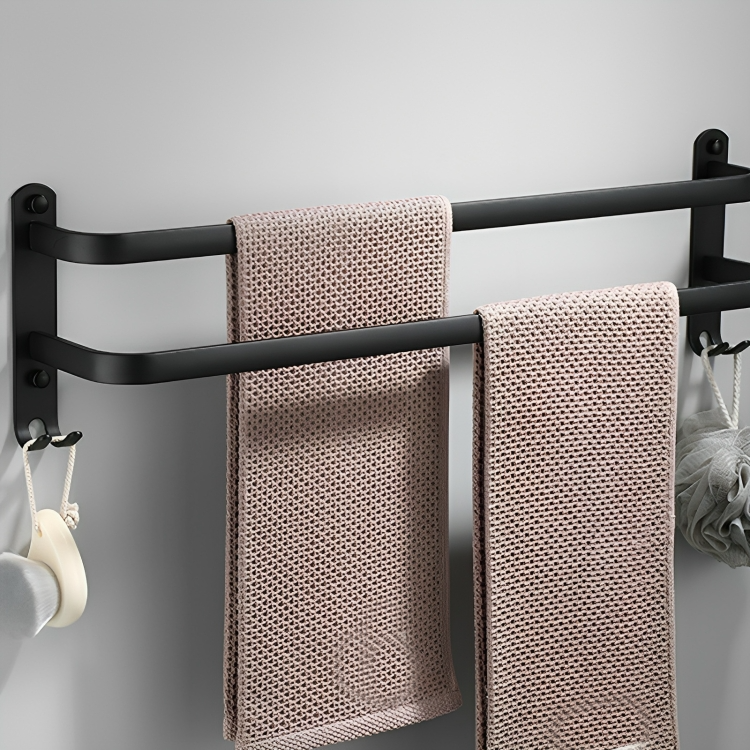 Support de Serviette avec Crochets - DrySpace