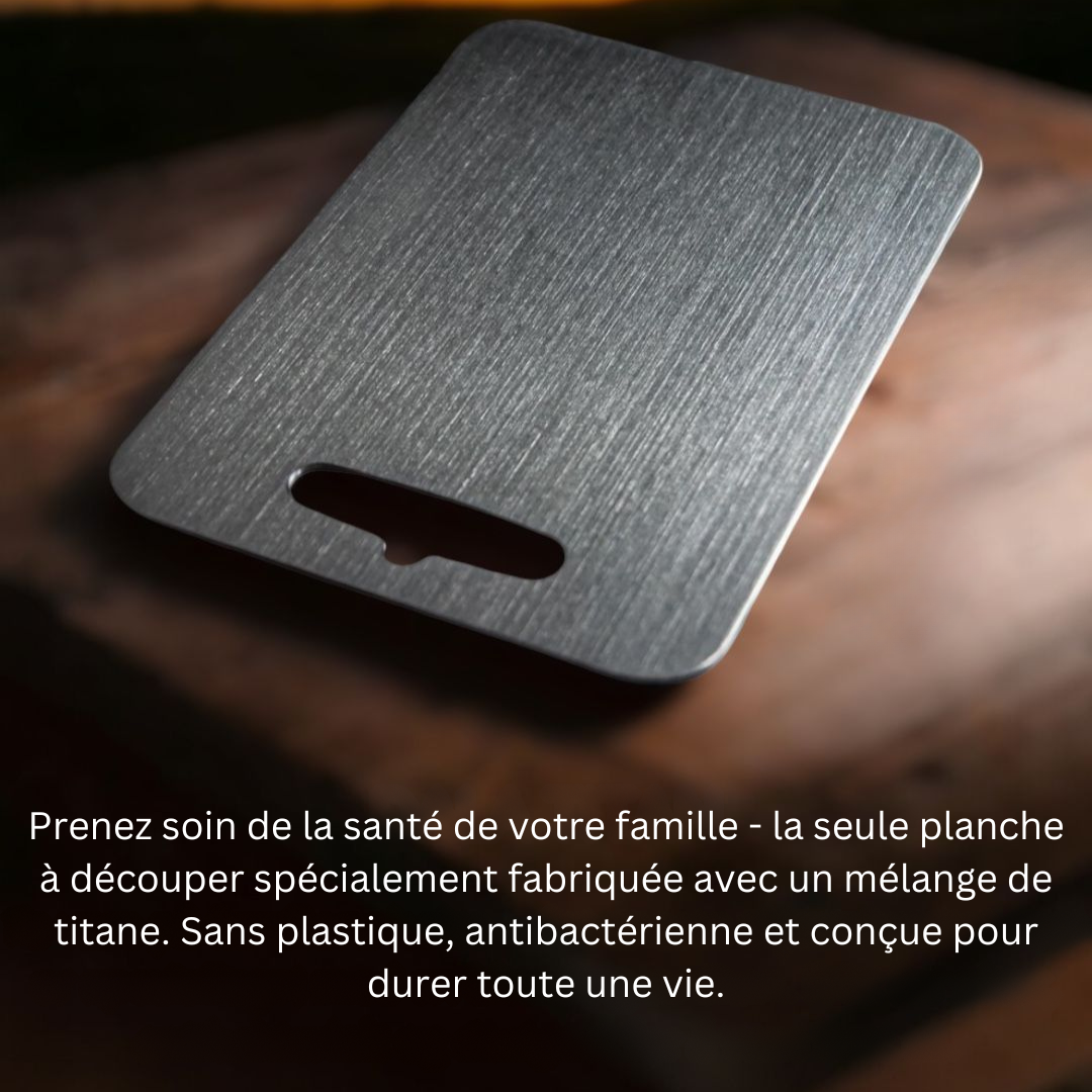 TitanSlice | Dites adieu aux bactéries indésirables et aux morceaux de plastique dans vos aliments