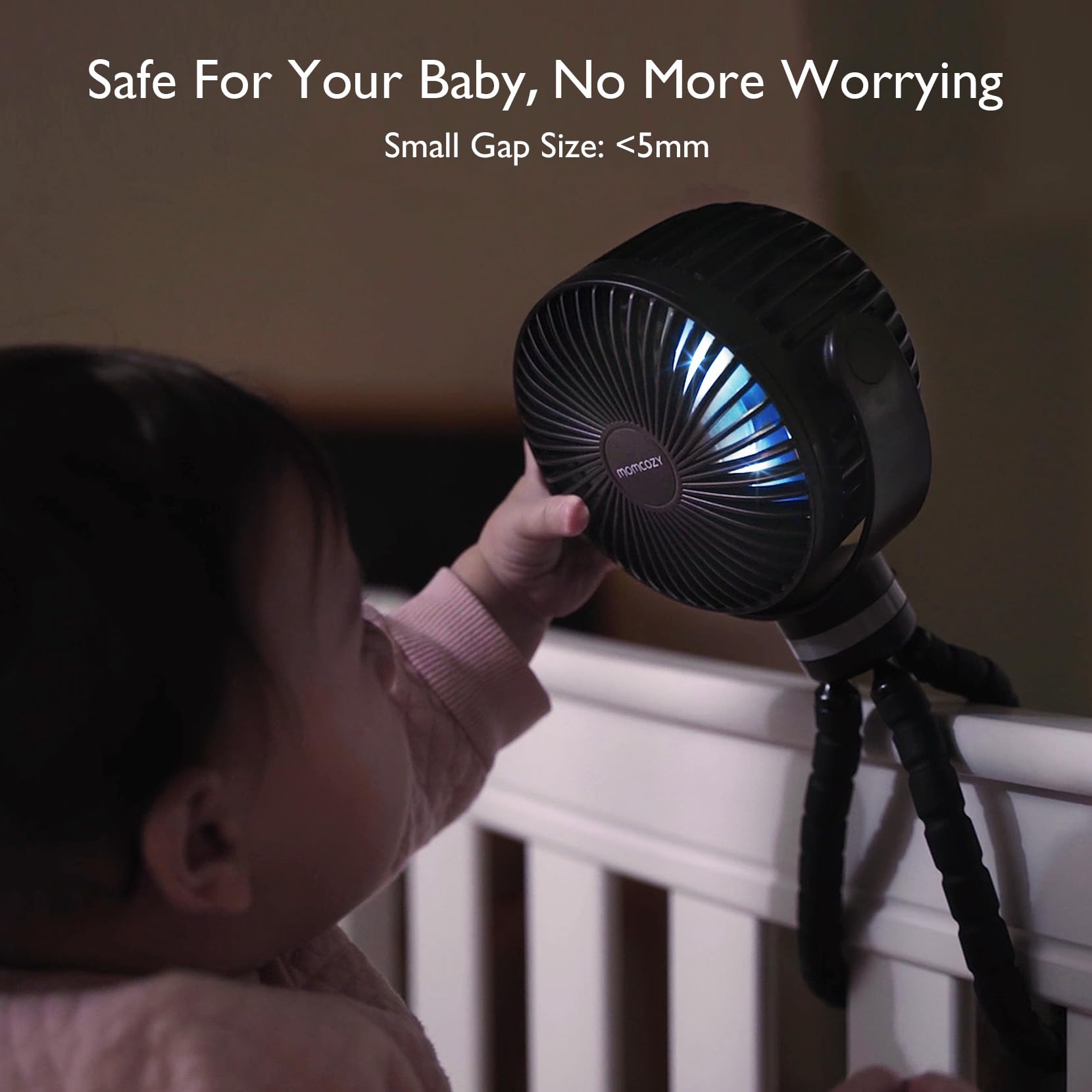Ventilateur portable rechargeable USB pour les voyages