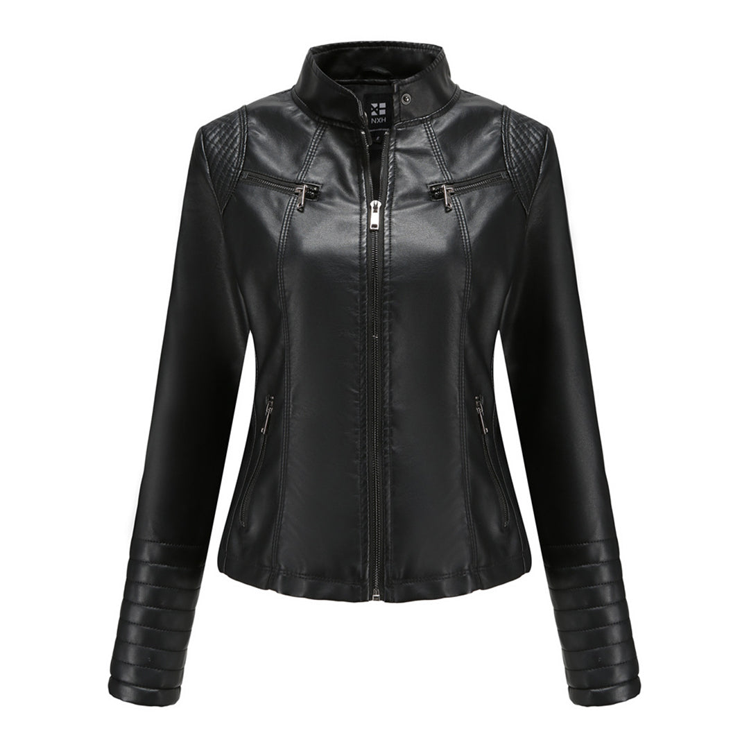 Veste en cuir stylée pour femmes – Elin
