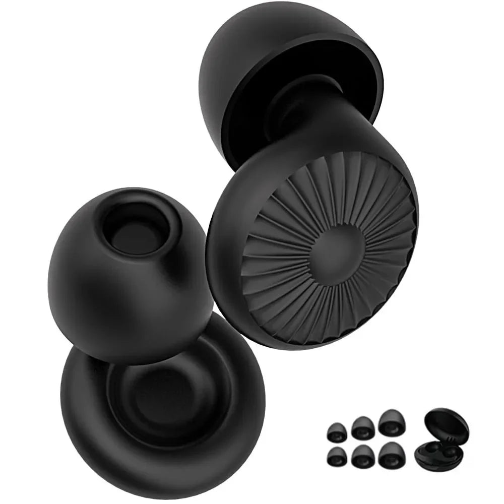 Bouchons d'Oreilles en Silicone Confortables – Silence et Protection