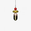 Suspension en Verre Candie – Éclairage LED en Verre Vibrant pour un Intérieur Élégant