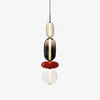 Suspension en Verre Candie – Éclairage LED en Verre Vibrant pour un Intérieur Élégant