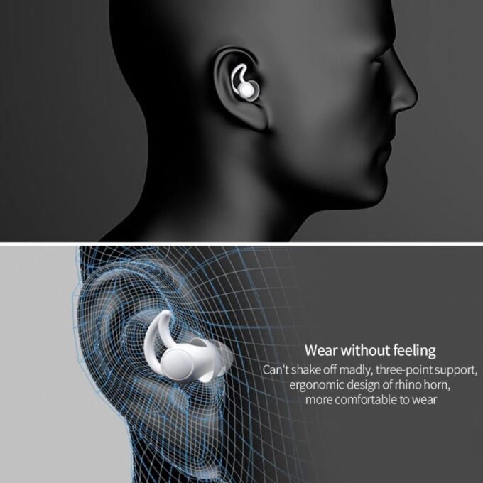 Bouchons d'oreilles doux pour un sommeil profond et une réduction du bruit - Noctura