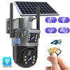 Caméra de sécurité sans fil 4K avec panneau solaire – DualGuard 4K