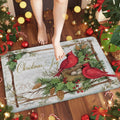 MERRYMAT – Tapis de Noël antidérapant pour des entrées propres et festives