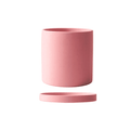 POTERIE – Pot de fleurs moderne en céramique avec soucoupe