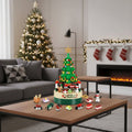 CAROLTREE – Boîte à musique DIY avec design de sapin de Noël et mélodie "Nous vous souhaitons un joyeux Noël"