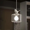 Suspension Inspirée des Oiseaux – Élégance Fantaisiste avec Éclairage Chaud