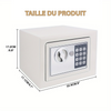Coffre-fort en acier TitanGuard Elite | Boîte de sécurité ignifuge pour les objets de valeur à domicile et au bureau
