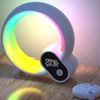 AuraLux Réveil Lumineux Numérique | Commencez votre journée avec des sons apaisants et une lumière d'ambiance