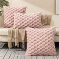 PLUMELLÉ – Housse de coussin en mélange de coton avec une texture 3D douce