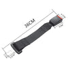 Sangle d'extension de ceinture de sécurité universelle, longueur : 36 cm