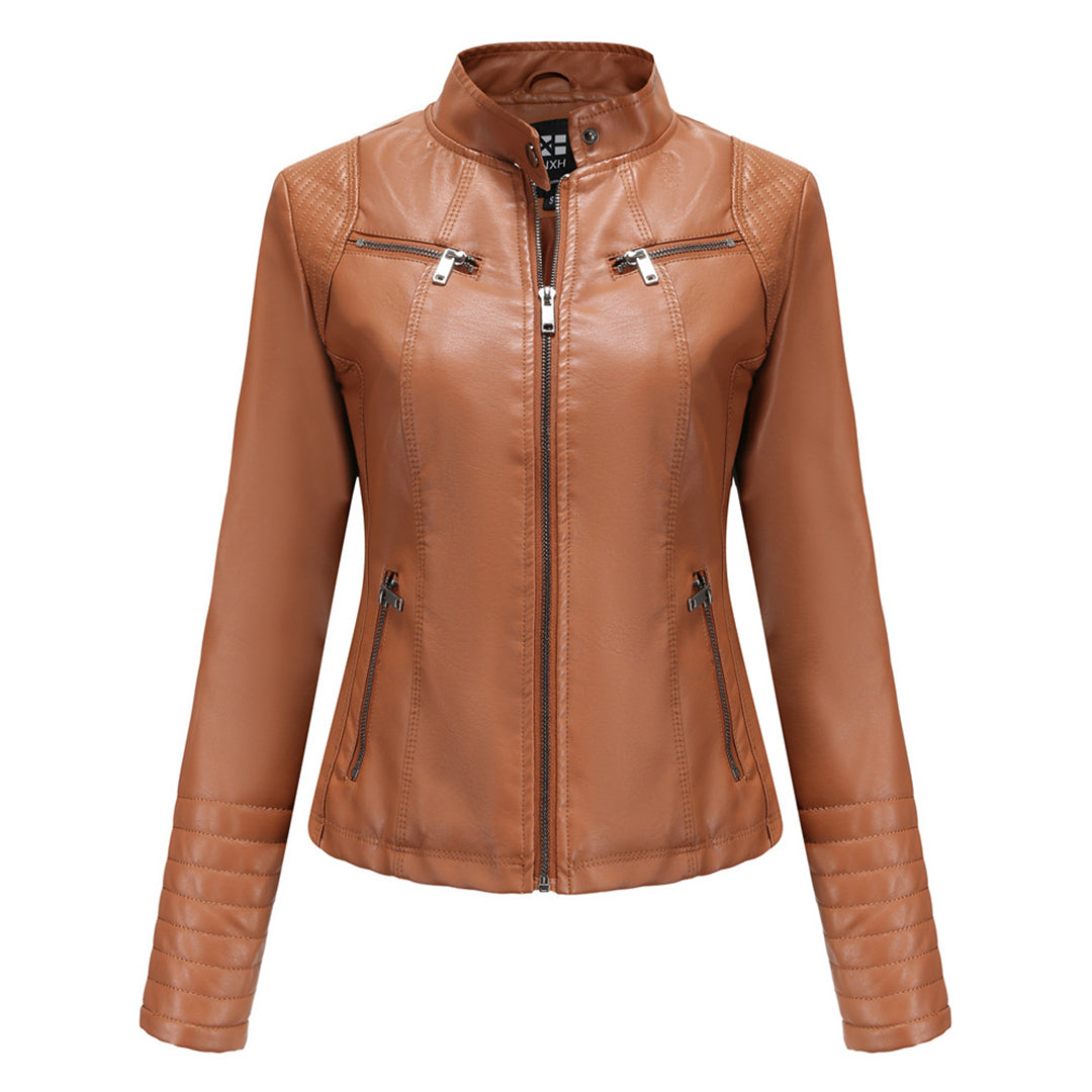 Veste en cuir stylée pour femmes – Elin
