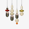 Suspension en Verre Candie – Éclairage LED en Verre Vibrant pour un Intérieur Élégant