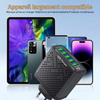 LuxCharge Elite Chargeur USB Multilader 6-en-1 | Chargement sans effort pour plusieurs appareils simultanément