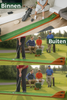 SIYA – Tapis de Putting de Golf avec Retour Automatique de Balle | Tapis de Putting avec Base en Bois | Tapis d'Entraînement de Luxe pour Intérieur et Extérieur