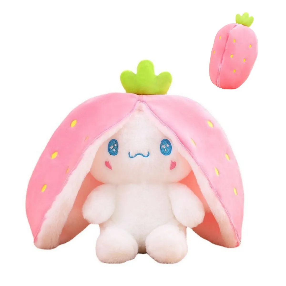 Animaux en peluche se transformant en fruits - BerryBunny