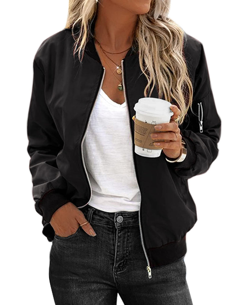 Veste Bomber Élégante pour Femmes - Rhea