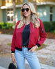 Veste Bomber Élégante pour Femmes - Rhea