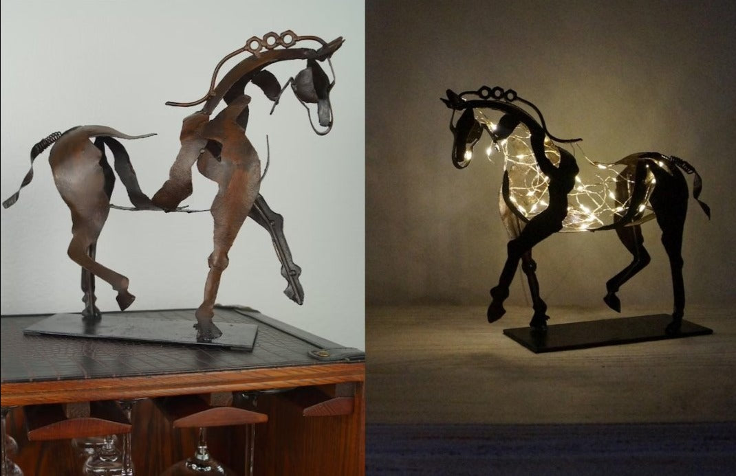 Statue de Cheval Artisanale – Ferro
