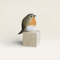 Décoration Oiseau en Bois – Fait main, Bois Naturel & Style Scandinave pour la Maison