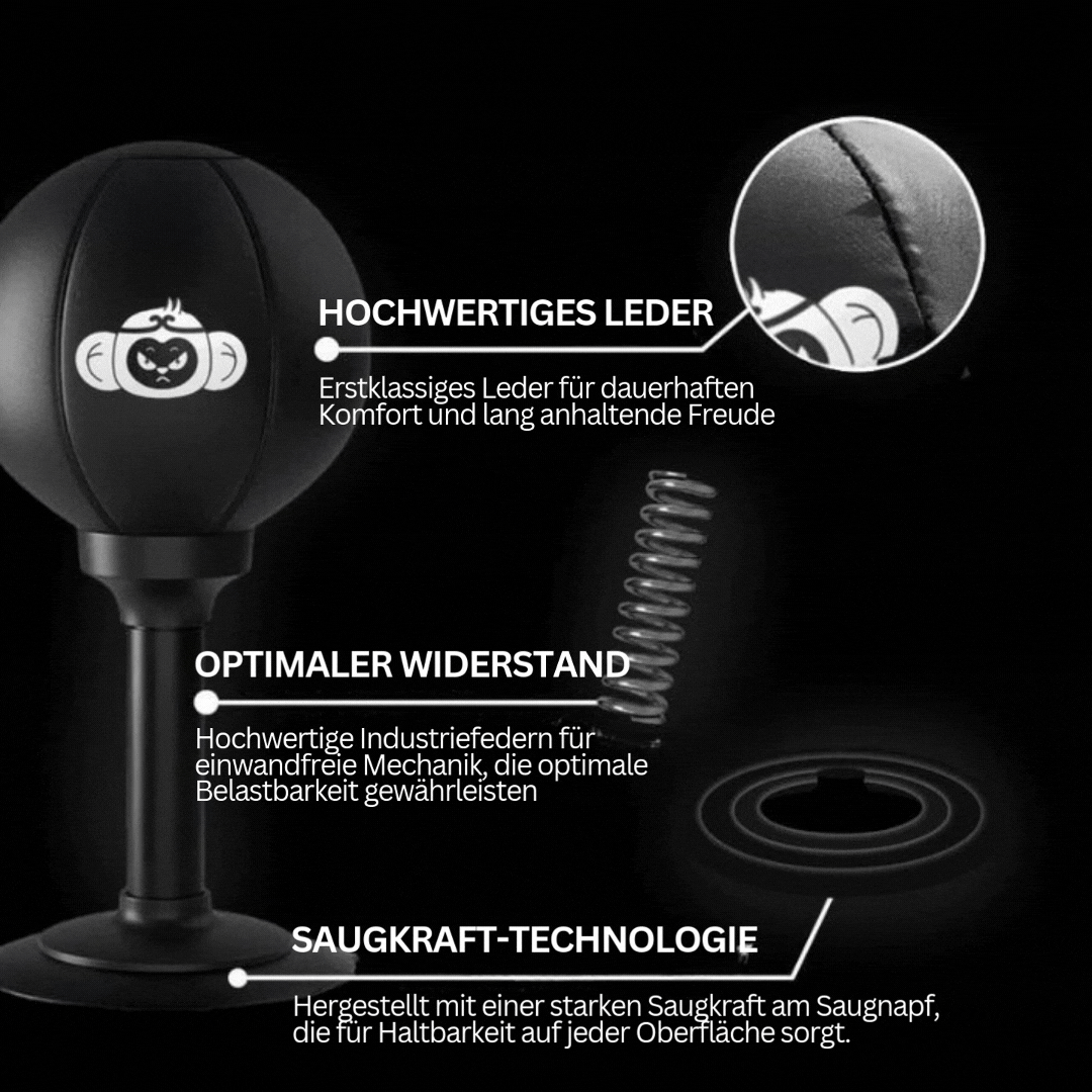 Boxball avec base à ventouse puissante – PowerStrike