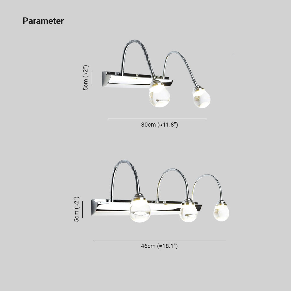 Applique LED Courbée – Arcus