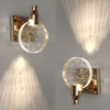 Applique murale en cristal rond luxueuse – Celestia