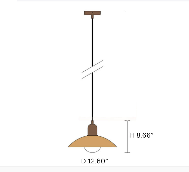 Suspension LED Bauhaus - Design Coloré Macaron pour Cuisine, Salle à Manger et Intérieurs Modernes