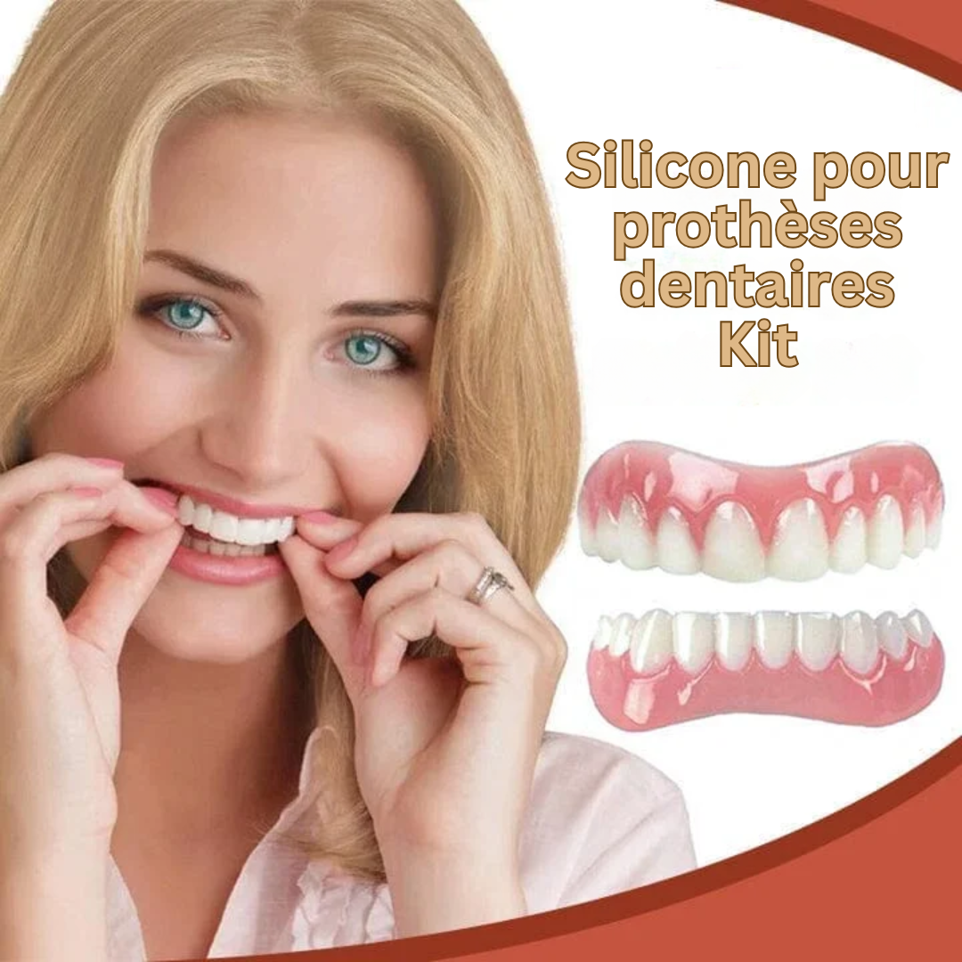 SmileGuard | Vous pouvez ajuster vos prothèses pour qu'elles s'adaptent parfaitement à chaque fois