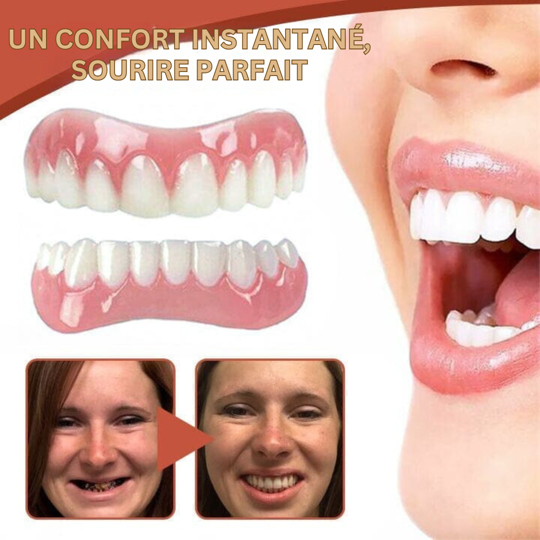 SmileGuard | Vous pouvez ajuster vos prothèses pour qu'elles s'adaptent parfaitement à chaque fois