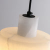 Suspension en Marbre Blanc Scandinave – Élégance Minimaliste pour Intérieurs Modernes