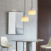 Suspension en Marbre Blanc Scandinave – Élégance Minimaliste pour Intérieurs Modernes
