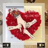 FloraFrame | Ajoutez vos noms et un message d'amour pour rendre ce cadeau aussi spécial que votre lien avec maman