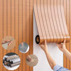 LuxeWood Papier Peint Autocollant 3D | Effet bois texturé et lavable pour un environnement élégant et moderne