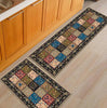 Tapis de Cuisine Antidérapant Moderne – Tapis de Sol à Imprimé Géométrique pour Salle de Bain, Balcon, Couloir et Espaces de Vie