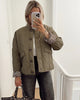 Veste Élégante avec Imprimé Léopard Tendance