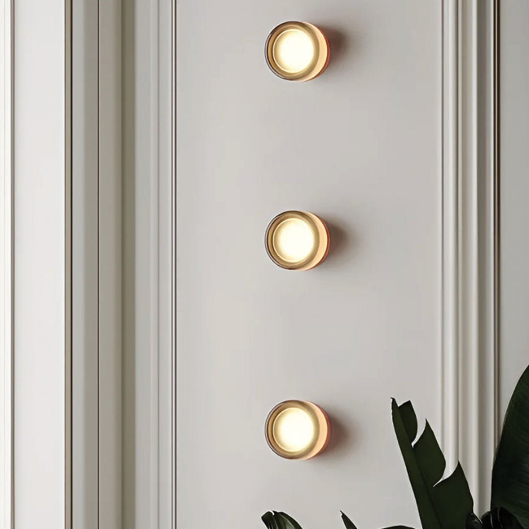LuxeLumen Dimple Applique Murale | Éclairage élégant pour intérieurs modernes avec style