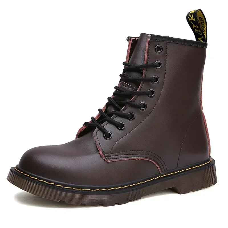 Bottes en Cuir avec Semelle Antidérapante – Victor